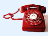 photo of a dial telephone